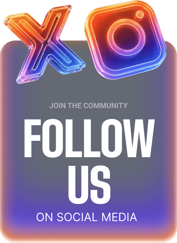 Follow us on social media